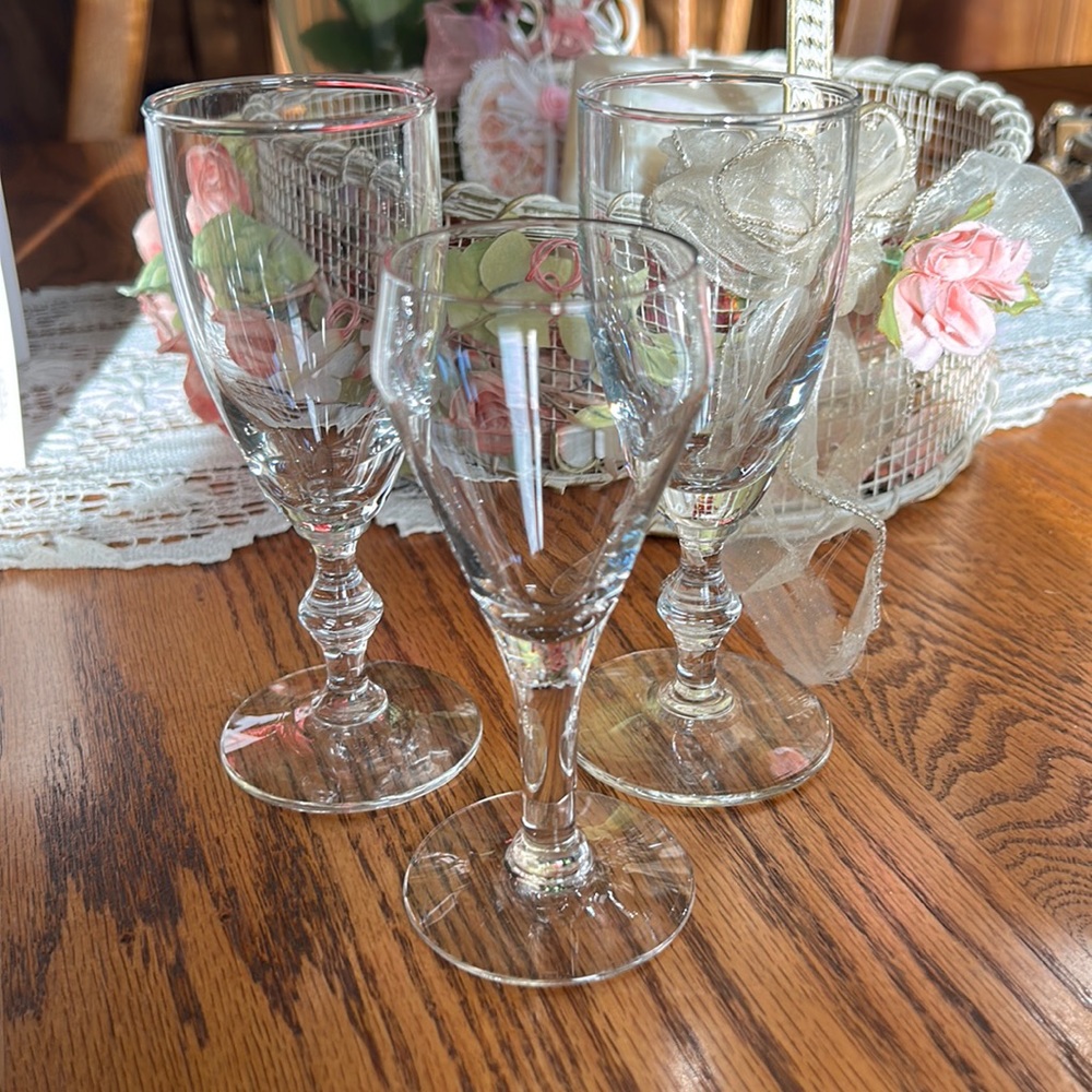 Sherry glasses vintage